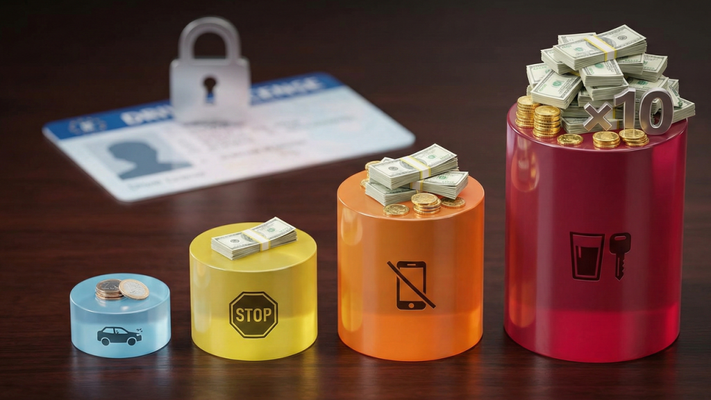 Infrações mais cometidas por motoristas no Brasil que custam caro e tiram o direito de dirigir