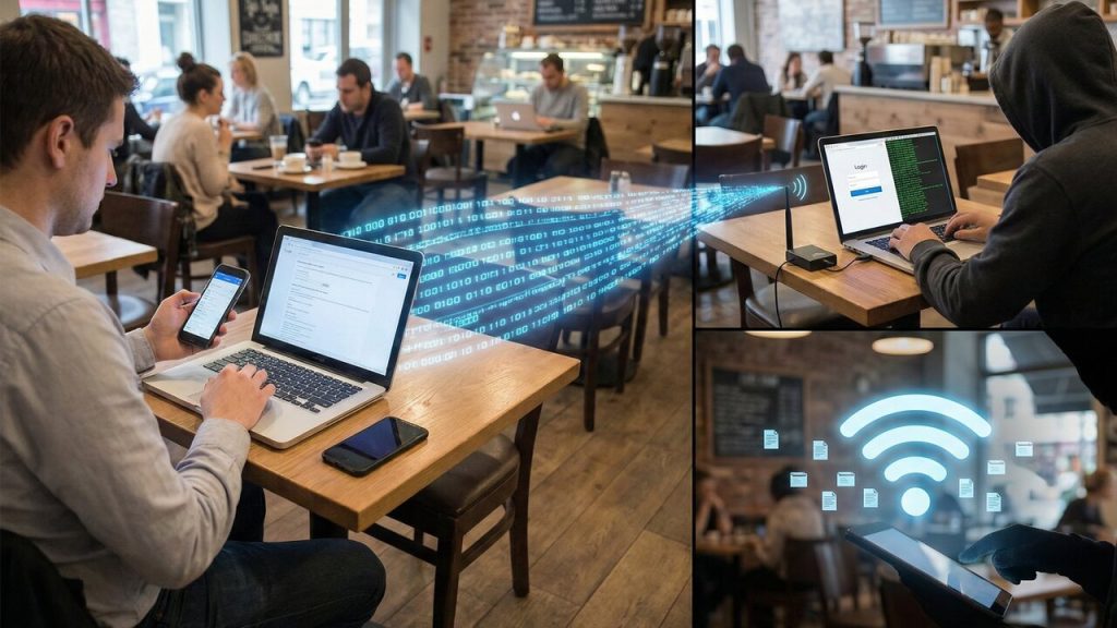 Brasileiros que usam Wi-Fi público precisam saber deste golpe que intercepta dados bancários