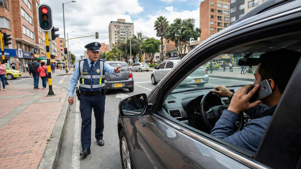 A distração de poucos segundos que pode render multa alta e sete pontos na carteira