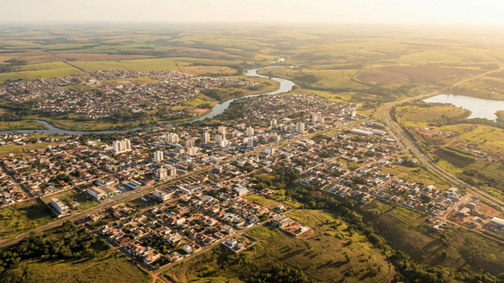 Município próximo a Brasília une clima estável e desenvolvimento urbano