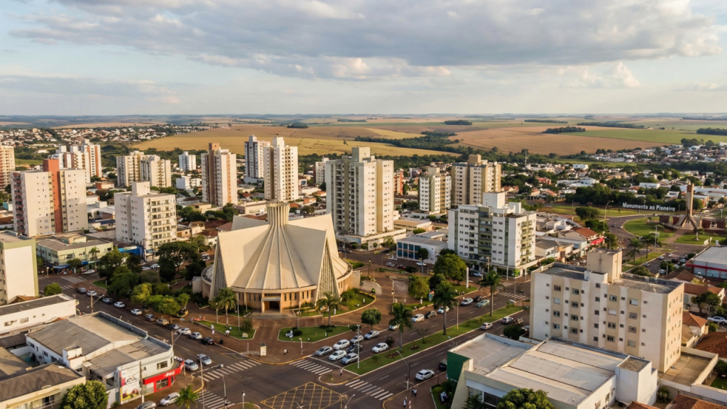 Fundada em 1951, cidade do Sul usa clima subtropical para fortalecer sua economia