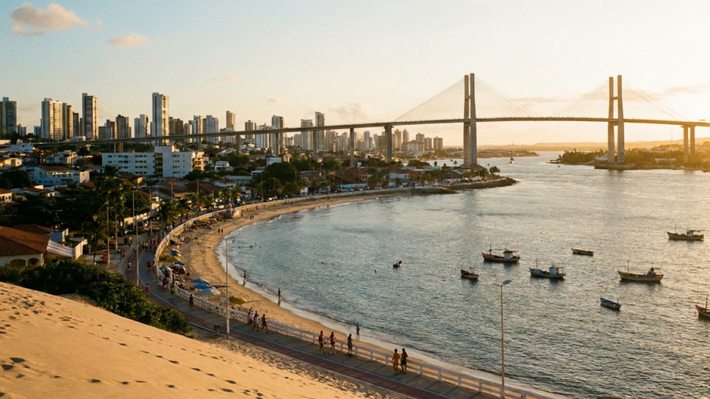 Desde 1599, uma capital do Nordeste equilibra lazer natural e rotina urbana prática