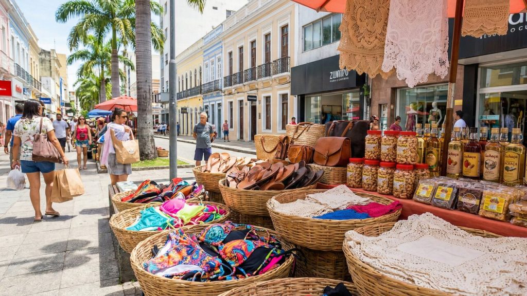 Avenida de Fortaleza vira um shopping a céu aberto; com 2 km de extensão, ela se tornou um dos maiores corredores de moda e artesanato do Ceará