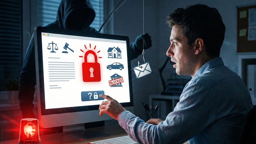Brasileiros estão caindo no golpe do e-mail que informa um falso bloqueio de bens pela justiça