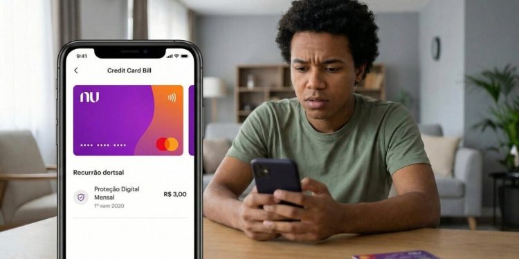 Alerta para clientes do Nubank e Inter: o golpe do falso seguro de cartão cria uma assinatura indevida
