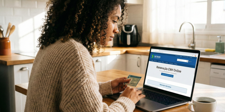A renovação da CNH que agora pode ser feita sem sair de casa em boa parte do Brasil