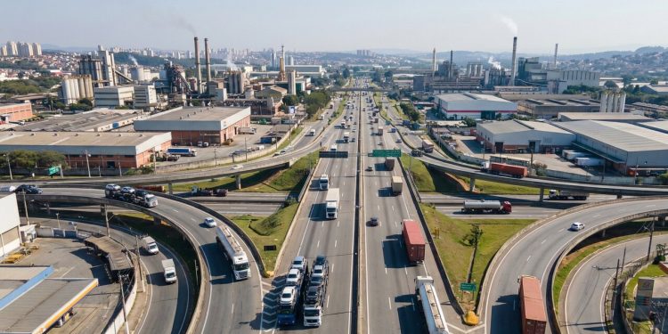 Rodovia paulista se torna artéria vital; com 32 km, ela liga o Grande ABC à região de Suzano e escoa a produção industrial da área