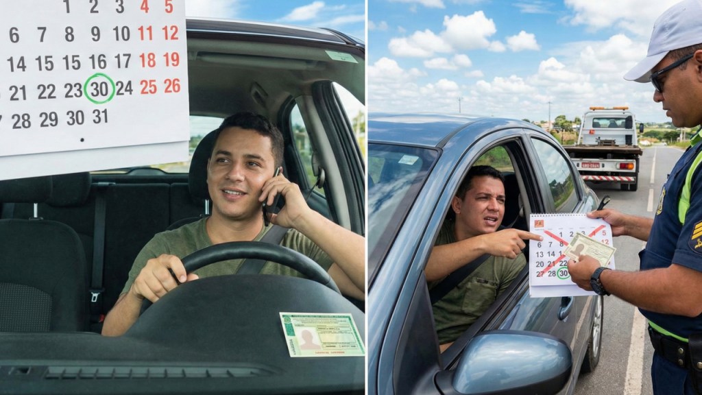Documento vencido ao volante pode causar prejuízo e dor de cabeça