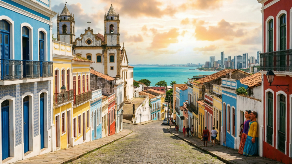 Cidade histórica a 16 metros de altitude exige adaptação ao relevo e oferece vida cultural intensa