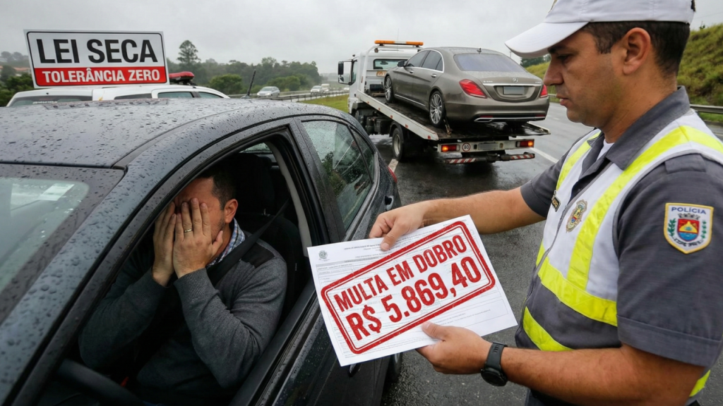 Lei rigorosa que poucos respeitam pode custar caro e tirar o direito de dirigir no Brasil