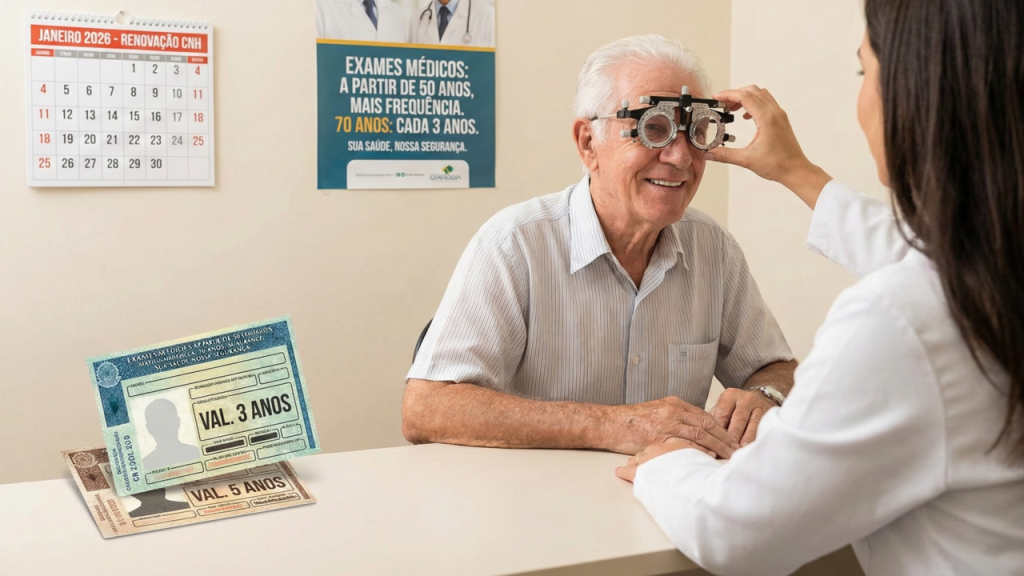 Se você tem mais de 50 anos, precisa entender essas novas regras da CNH