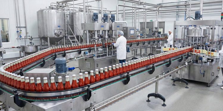 São necessários 10 tomates cozidos a 90°C para encher um único pote: é assim que a indústria transforma a fruta em ketchup