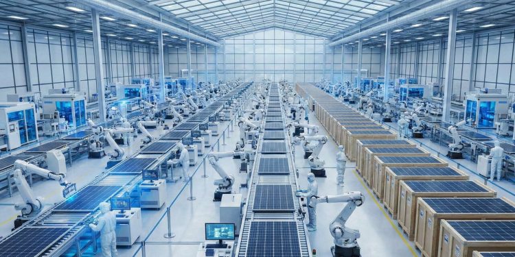 Com lâminas de silício puro mais finas que um fio de cabelo, a engenharia cria as células que transformam luz solar em energia