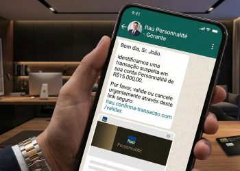 Se você é cliente Personnalité, cuidado com o golpe do link para "validar uma transação"