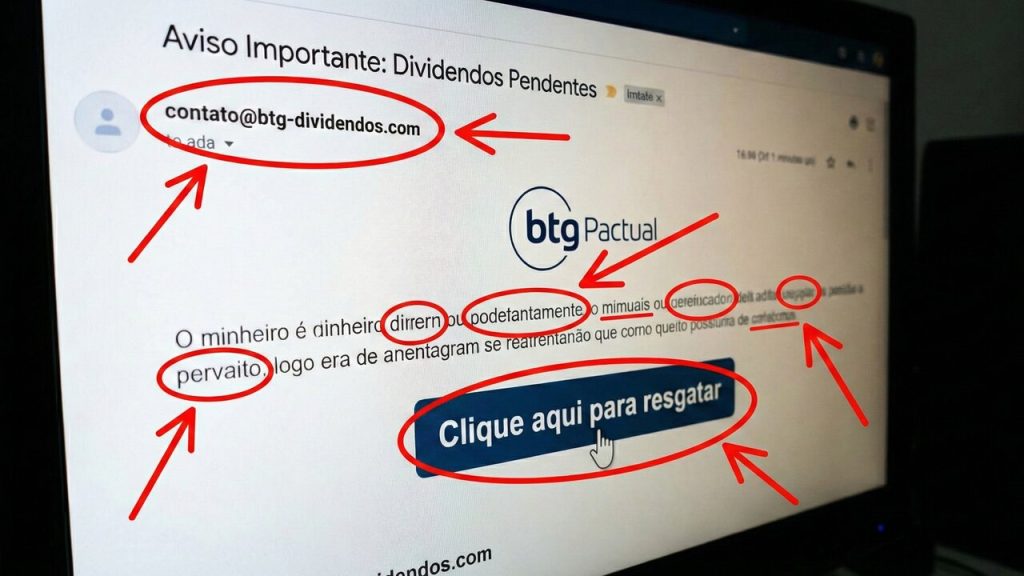 Brasileiros que investem na bolsa estão na mira de um novo golpe que fala sobre dividendos