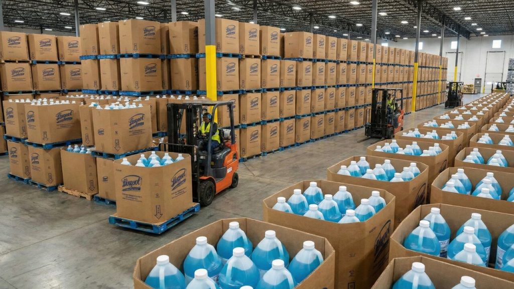 Milhares de litros e a promessa de matar 99,9% das bactérias: é assim que a química de limpeza produz o desinfetante que protege sua casa