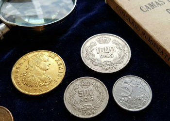 Erros de cunhagem transformam moedas comuns em itens valiosos no mercado nacional