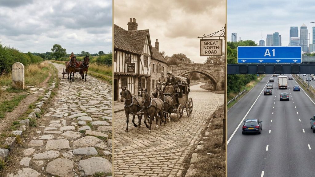 Rodovia no Reino Unido ganha fama por seus 660 km de extensão, pois o trajeto de Londres a Edimburgo une o país através da via mais longa da região