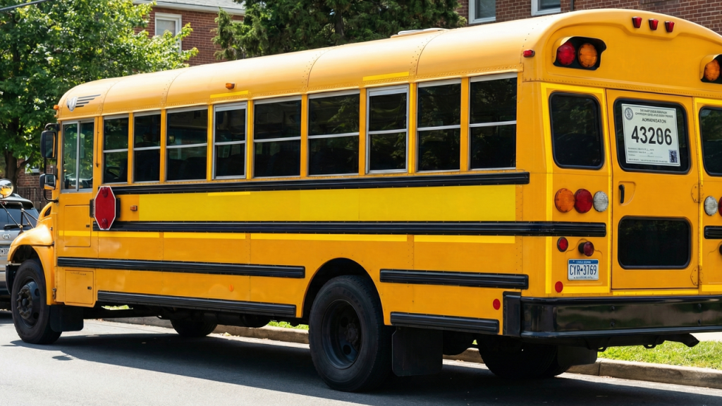 Placas de ônibus escolar seguem regras que muitos motoristas acabam ignorando