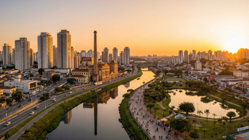 Fundada em 1962, a cidade paulista cresce como potência econômica da Grande São Paulo