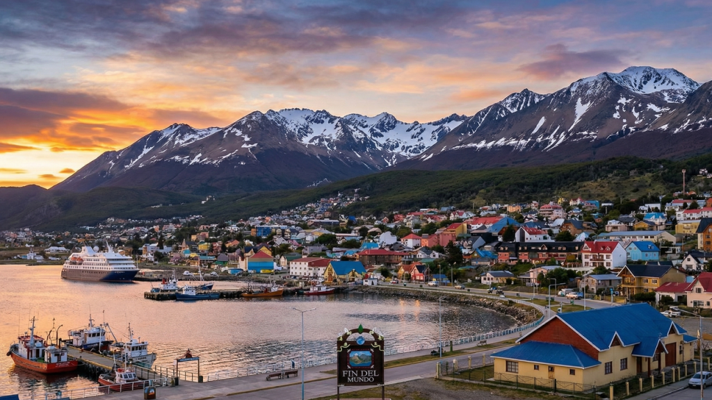 Fim do mundo: a cidade mais austral do planeta onde você pode enviar um cartão postal do "fim da linha"