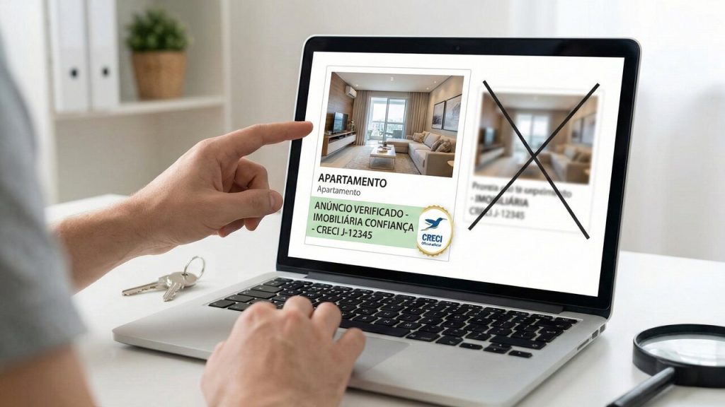 Comunicado para quem busca imóveis: a ausência do CRECI no anúncio é um sinal de alerta