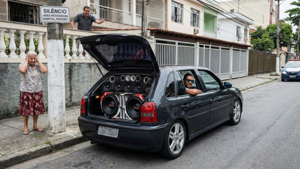 Mesmo parado, seu carro pode gerar multa e muita gente não sabe