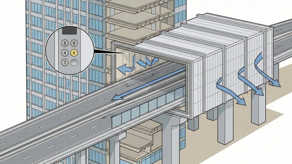 A via expressa no Japão que passa por dentro de um prédio; a Gate Tower é o exemplo máximo da engenharia resolvendo a falta de espaço em Osaka