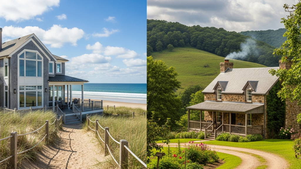 Investir em imóveis fora das grandes cidades é ideal para segunda residência, aluguel por temporada e valorização gradual do imóvel.