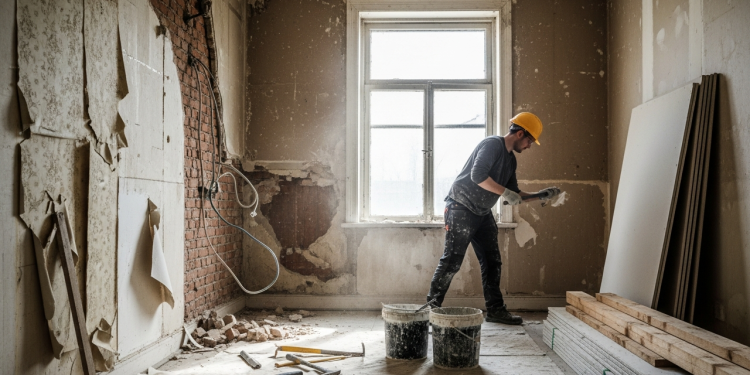 Reformar imóvel de leilão para vender exige cálculo preciso dos custos de obra para garantir que o lucro final valha o esforço do investimento