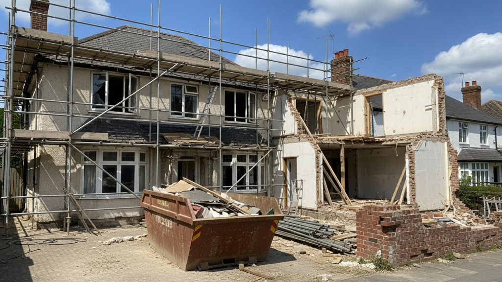 Reformar imóvel de leilão para vender exige cálculo preciso dos custos de obra para garantir que o lucro final valha o esforço do investimento