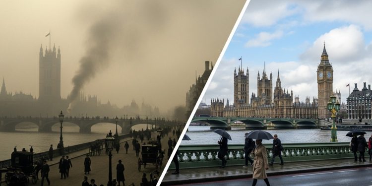 O clima de Londres vai além do céu cinzento e ajuda a explicar hábitos, cultura urbana e a fama histórica da cidade