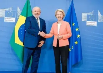 Imagem: Lula e Ursula Von der Leyen durante a COP 30 - Imagem: Ricardo Stuckert /PR