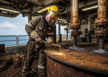 Calor extremo, estruturas metálicas gigantes e contratos milionários transformam o caldeireiro offshore em uma peça-chave da indústria naval