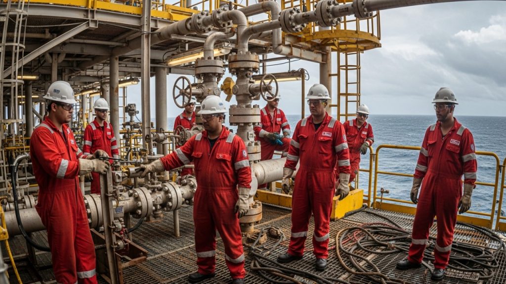 Profissões técnicas embarcadas pagam mais que muitos cargos de gerência em terra