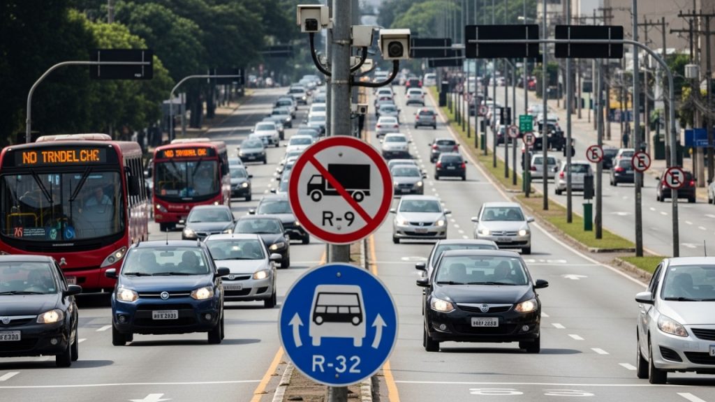 Essa sinalização pouco conhecida tem gerado multas automáticas no Brasil