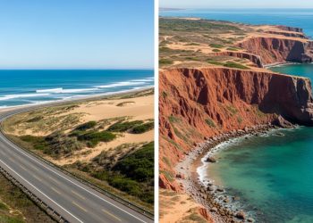 Com 67 km entre praias e falésias, rodovia capixaba se consolida como a rota cênica do litoral sudeste