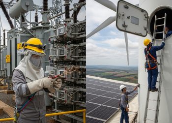 Curso técnico em energia abre portas para salários altos e benefícios robustos