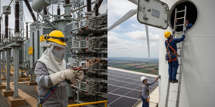 Curso técnico em energia abre portas para salários altos e benefícios robustos