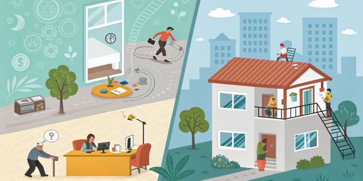 Essa é a diferença entre imóvel ocupado e desocupado que influencia financiamento, risco e prazo de retorno