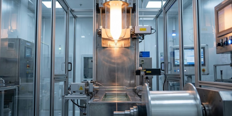 Fios de vidro ultrafinos conduzem pulsos de luz infravermelha em alta velocidade