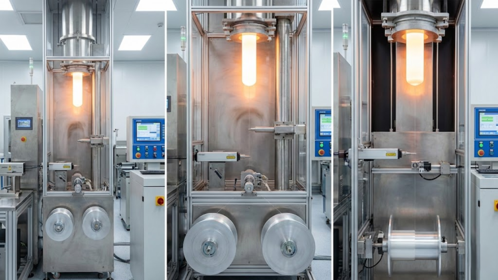 Fios de vidro ultrafinos conduzem pulsos de luz infravermelha em alta velocidade 