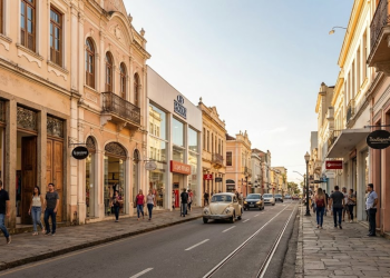 Com mais de um século de história a Rua do Príncipe virou o coração do comércio de Joinville reunindo prédios históricos e vitrines famosas do Sul