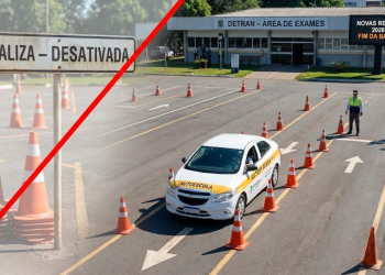 Adeus baliza para tirar a CNH: Detran chega em 2026 com novas regras