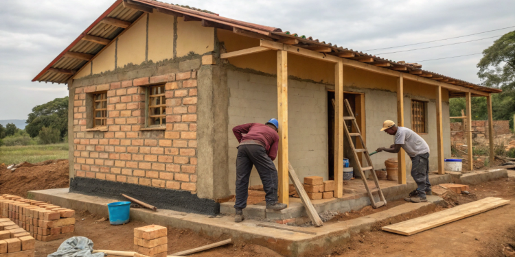 Eles deixaram essa casa pronta em apenas 14 dias: passo a passo da construção rápida e econômica