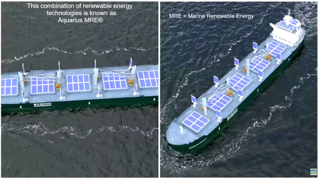 Navios petroleiros híbridos instalam velas solares para economizar 30% de diesel e cumprir novas regras ambientais de transporte marítimo