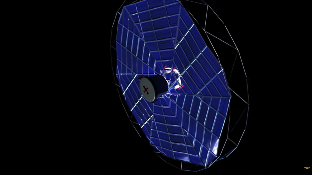 Cientistas testam satélites de energia solar espacial que captam luz 24 horas por dia e transmitem eletricidade para a Terra via lasers de alta potência e precisão