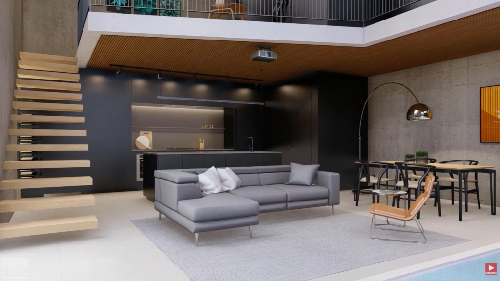 O loft com piscina interna mais aconchegante para quem busca conforto, lazer e praticidade