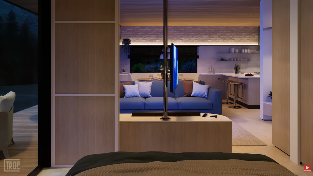 Casa pequena e moderna de 80 metros quadrados une conforto, funcionalidade e baixo custo construtivo