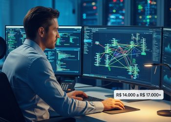 Monitoramento em tempo real e IA aplicada colocam o engenheiro de dados energéticos entre os cargos que chegam a R$ 17 mil